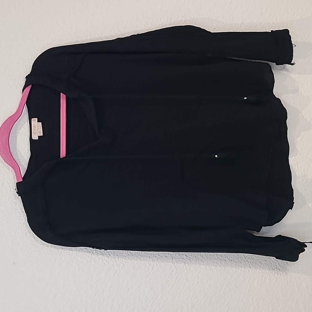 NWOT The Hanger black cotton tunic shirt medium large